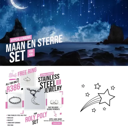 Maan en Sterre Set