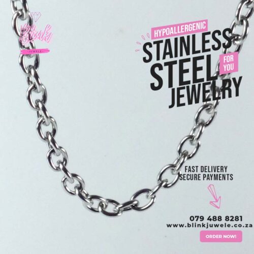 6mm Linked Chain Necklace