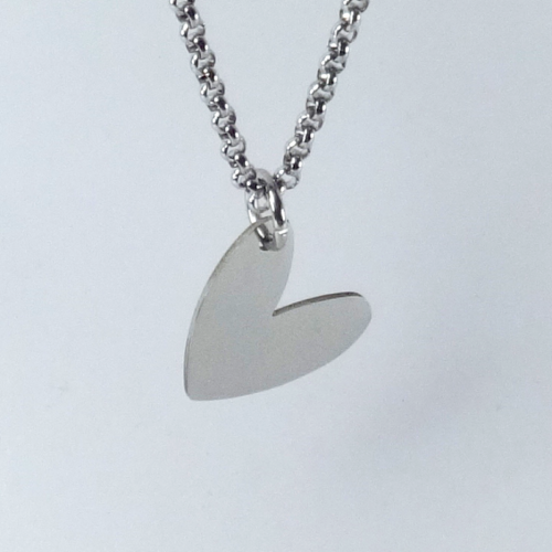 Cool Heart Necklace and Pendant Combo
