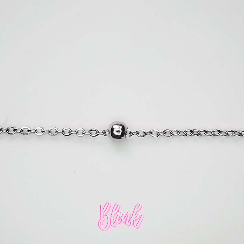 2mm Ball and Chain Stainless Steel Necklace