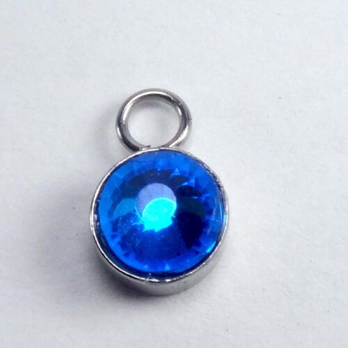 Blue Crystal Charm