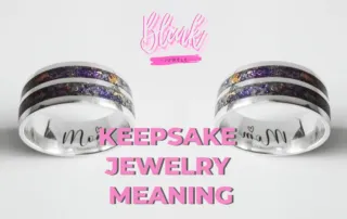 Keepsake jewelry meaning