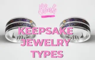 Keepsake jewelry types