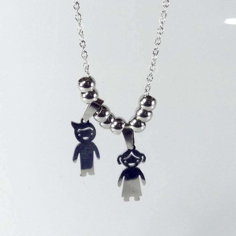 My family Necklace Stainless Steel jewelry Pretoria My family Necklace and Pendant Combo