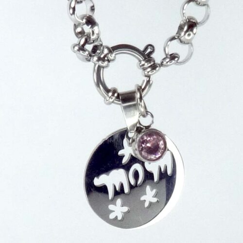 Star Mom Necklace and Pendant Combo