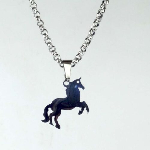 Unicorn Pendant 3mm Roly Poly Kids Necklace