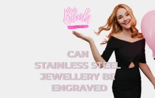 Can stainless steel jewellery be engraved