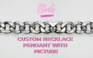 Custom necklace pendant with picture