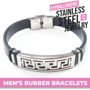 Men's Rubber Bracelets