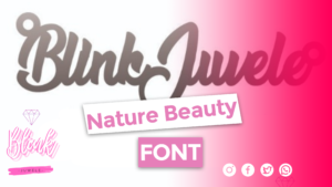 Nature beauty Font