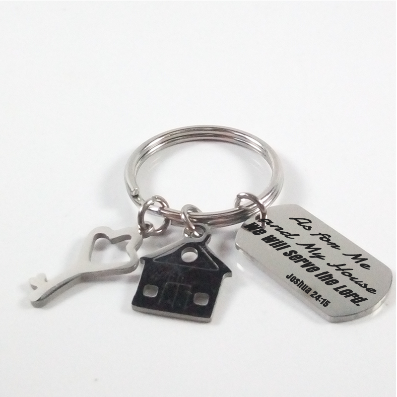 As for me and my house Keychain #2