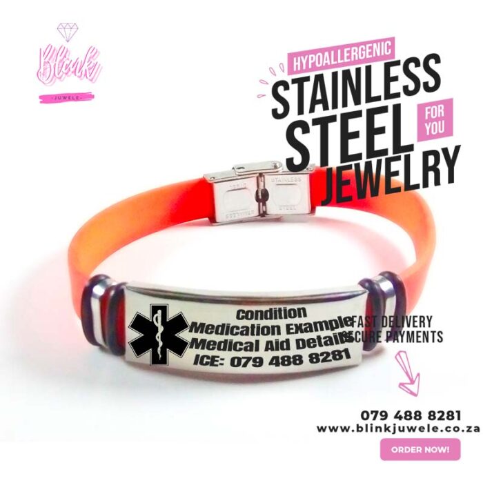 Medical Bracelets Blink Juwele® Medical alert Bracelets South Africa