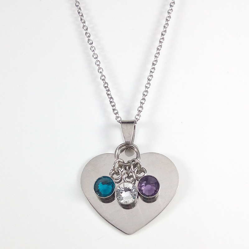 Heart Crystals Pendant