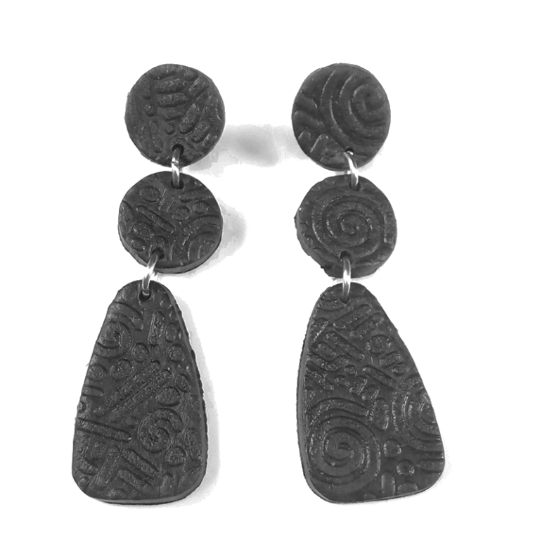 Tribal Polymer Clay Earrings 5 Blink Juwele™ Clay Earrings
