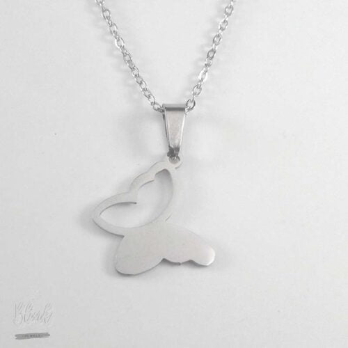 Half wing Butterfly Necklace