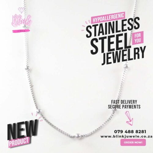 2mm Ball Square Linked Chain