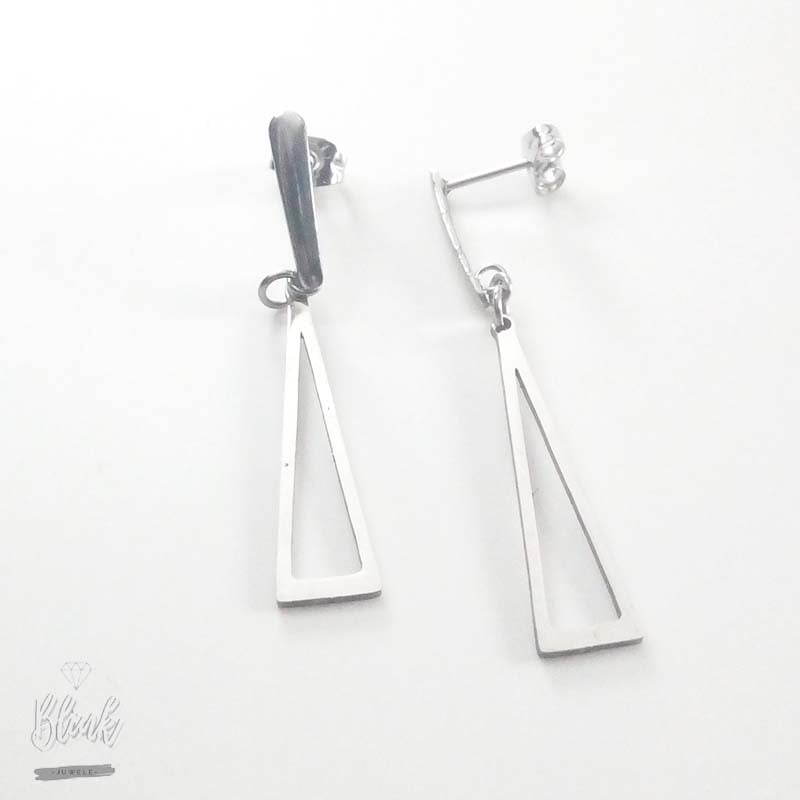 Triangle Drop Stud Earrings Triangle Drop Stud Earrings