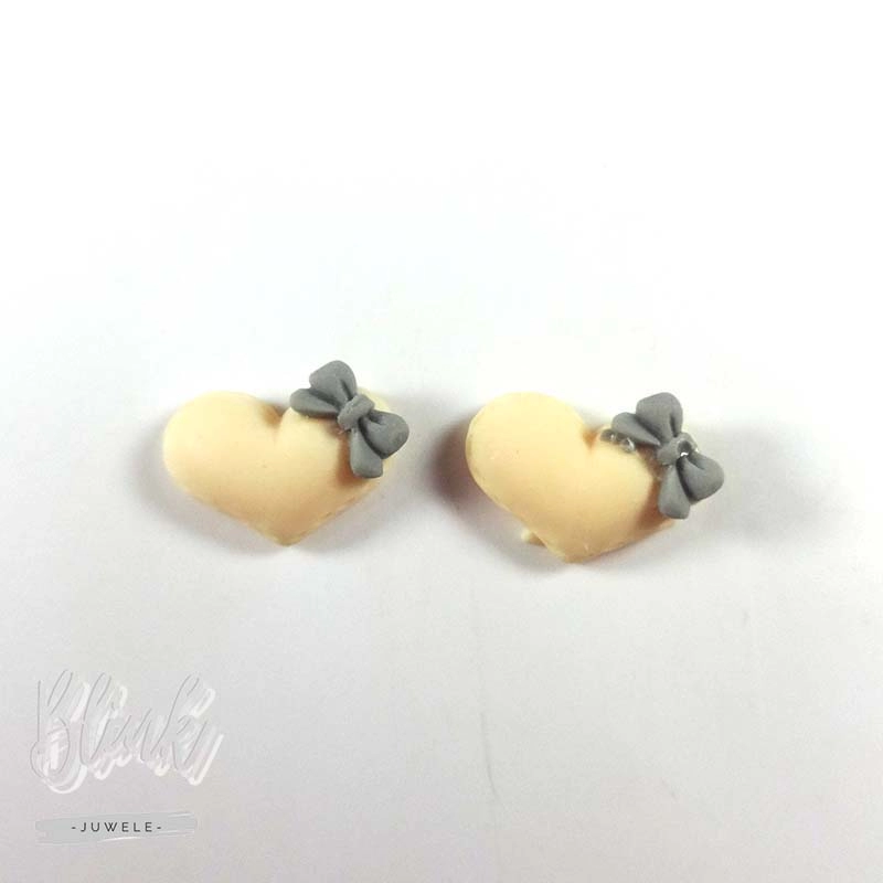 Geel Hartjie Kids Earrings