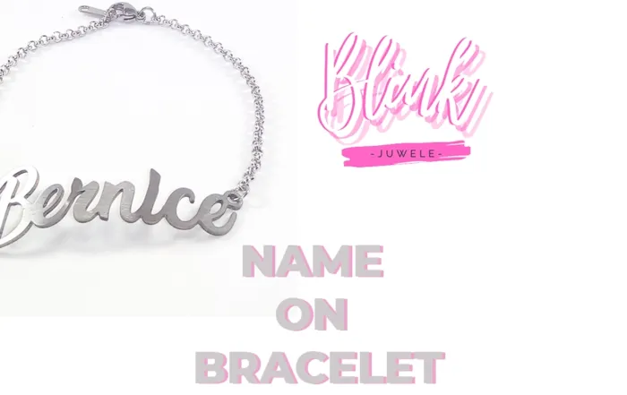 Name on bracelet