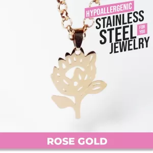 Rose Gold Necklace & Pendant Combo's