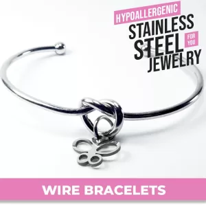 Wire bracelets