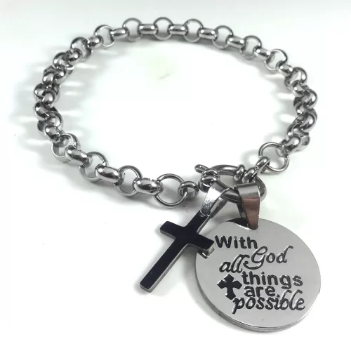 With God Anything is Possible Bracelet