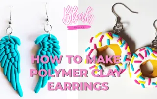 How to make Polymer Clay Earrings