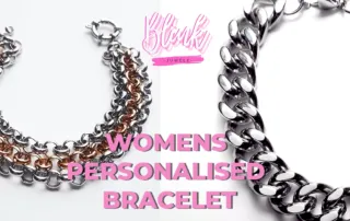 Womens personalised bracelet