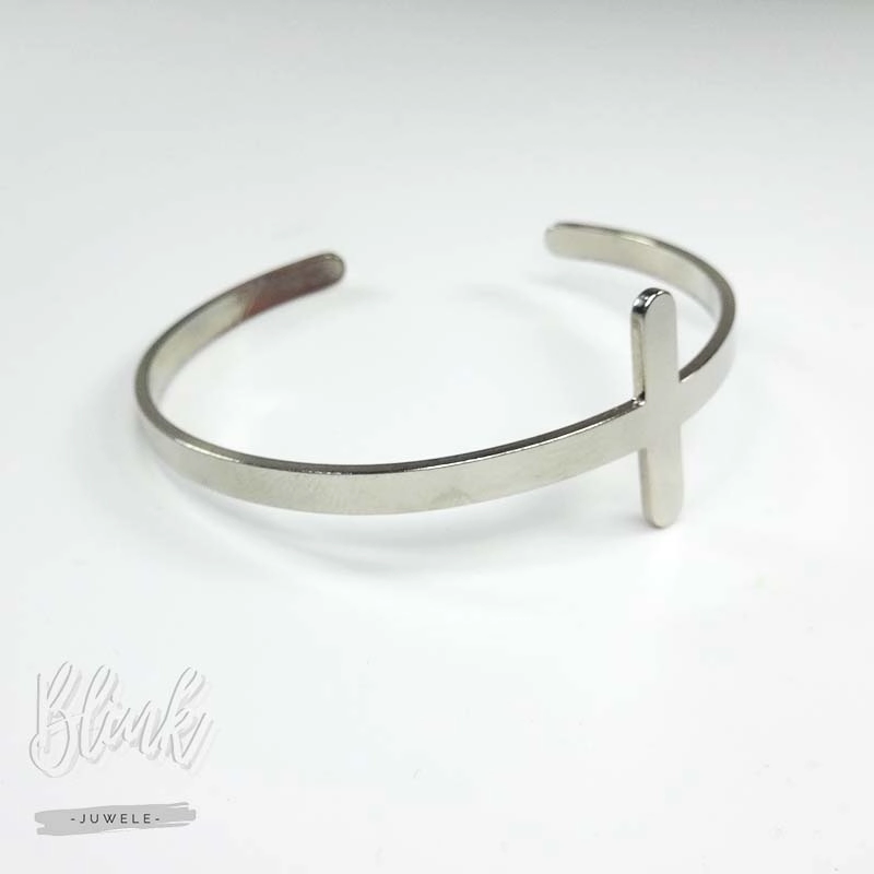 Cross Cuff Bracelet