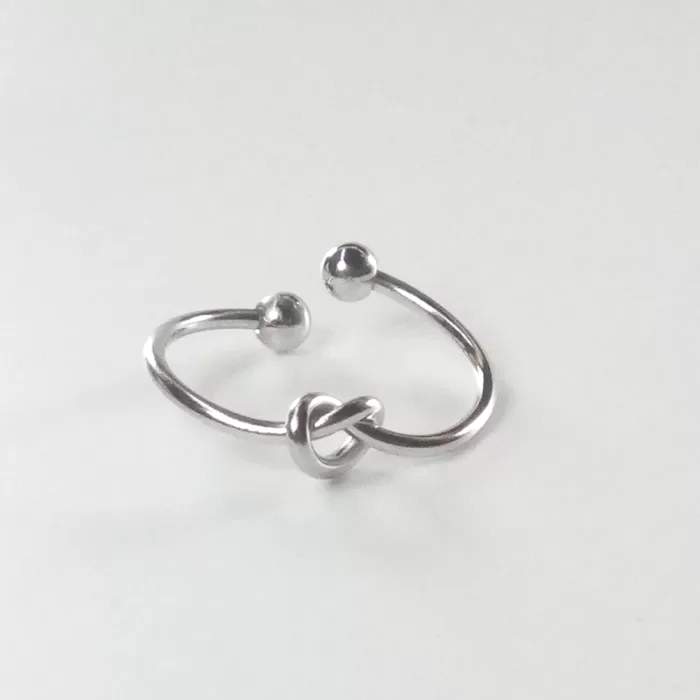 Forget me Knot Stainless Steel Ring Stainless Steel Jewelry Pretoria