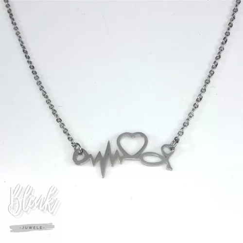 My Heart Beats for You Necklace