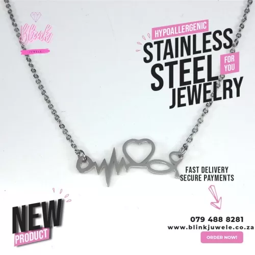 My Heart Beats for You Necklace