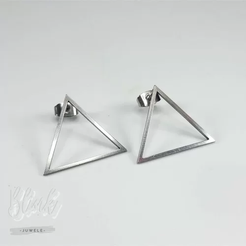Slimline Triangle Earrings