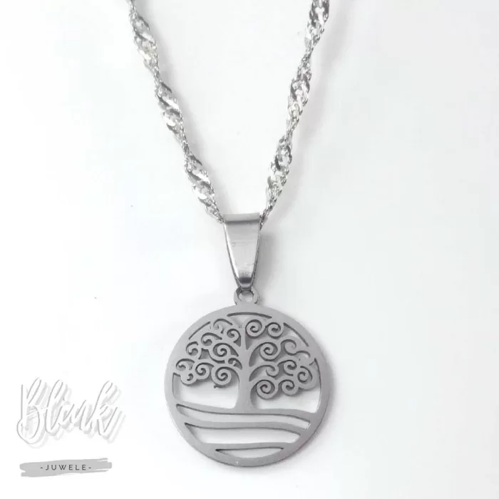 Curly Tree of Life Necklace