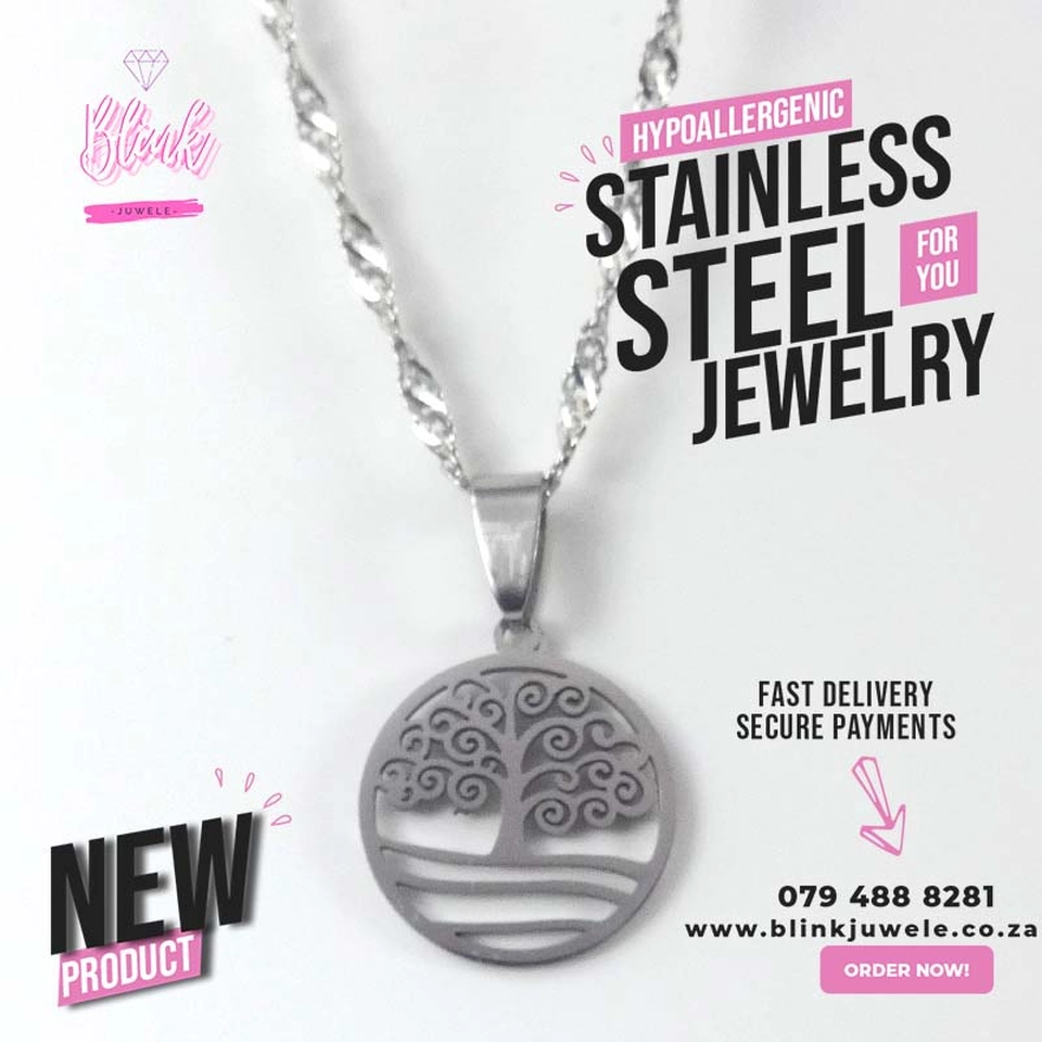 Curly Tree of Life Pendant