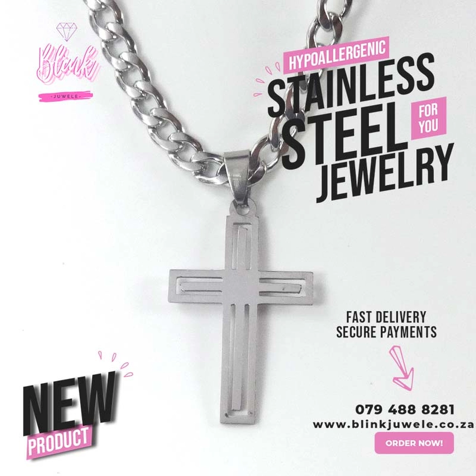Medium Cross Necklace