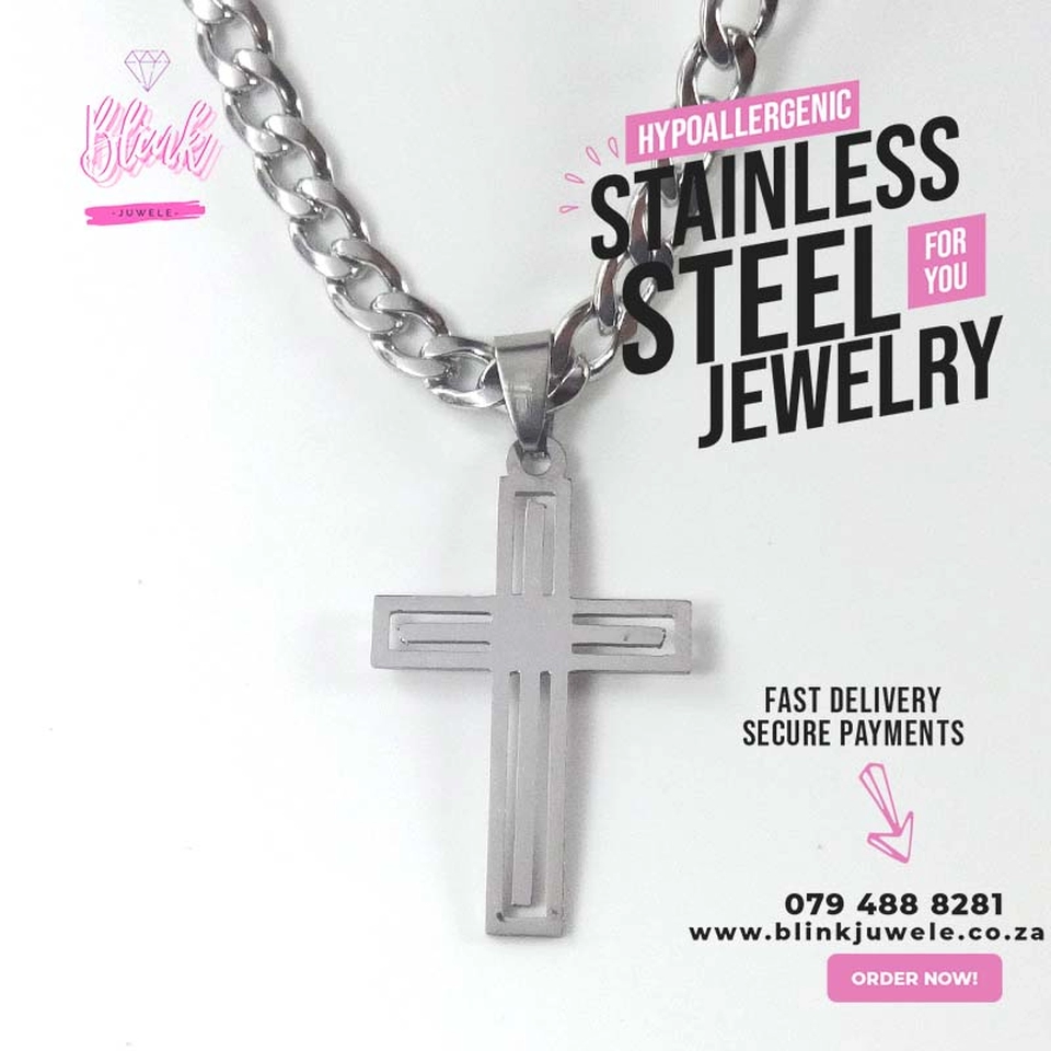 Medium Cross Necklace