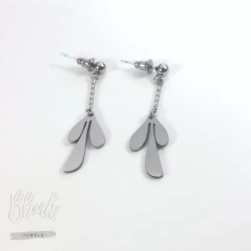 Small Fern Dangle Earrings