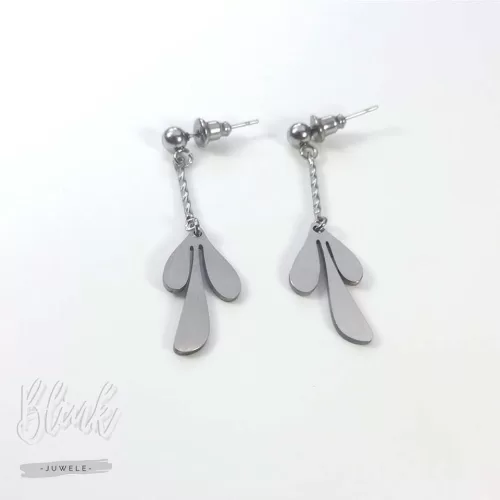 Small Fern Dangle Earrings