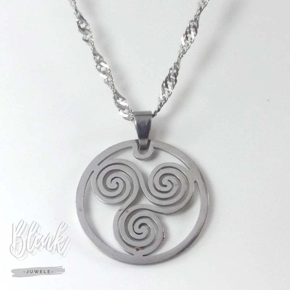 Water Element Pendant Stainless Steel Jewelry Pretoria Water Element Pendant