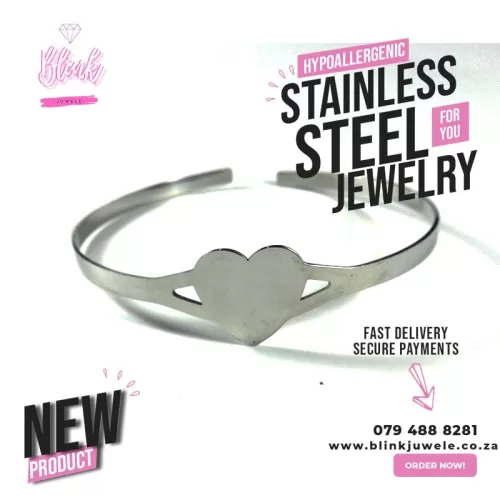 Heart Cuff Bangle