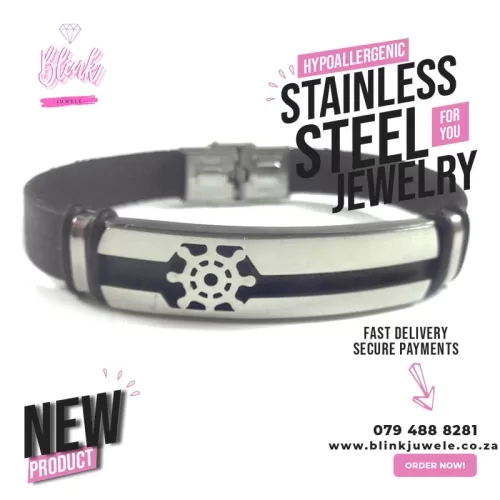 Nautical Leather Bracelet