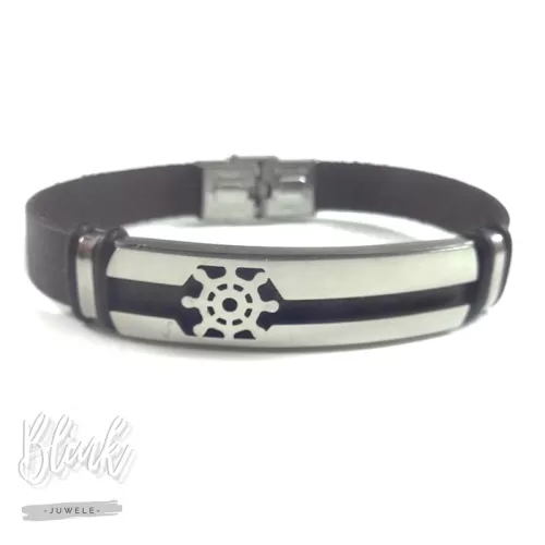 Nautical Leather Bracelet