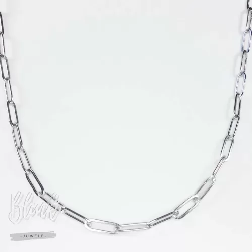 4mm Paper Clip Necklace