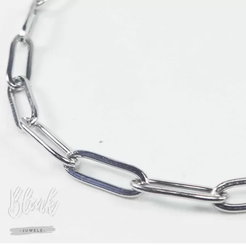 4mm Paper Clip Necklace