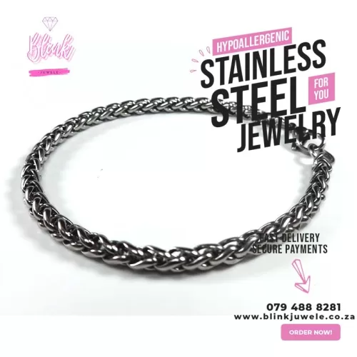 4mm Wheat Chain Bracelet