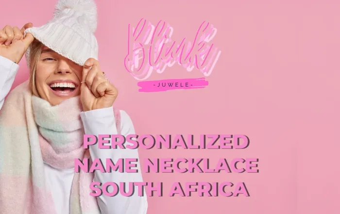 Personalized name necklace South Africa