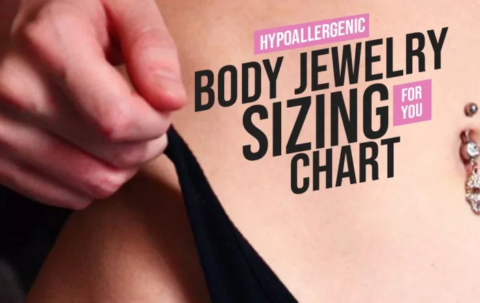 Body Jewelry Sizing Chart