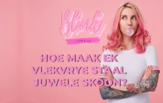Hoe maak ek Vlekvrye Staal Juwele Skoon?