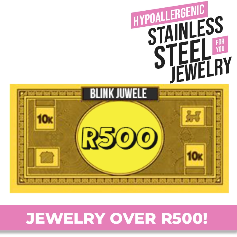 Jewelry R500 and Over!